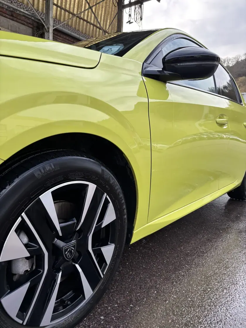 Aile et carrosserie jaune — réalisation Carshine
