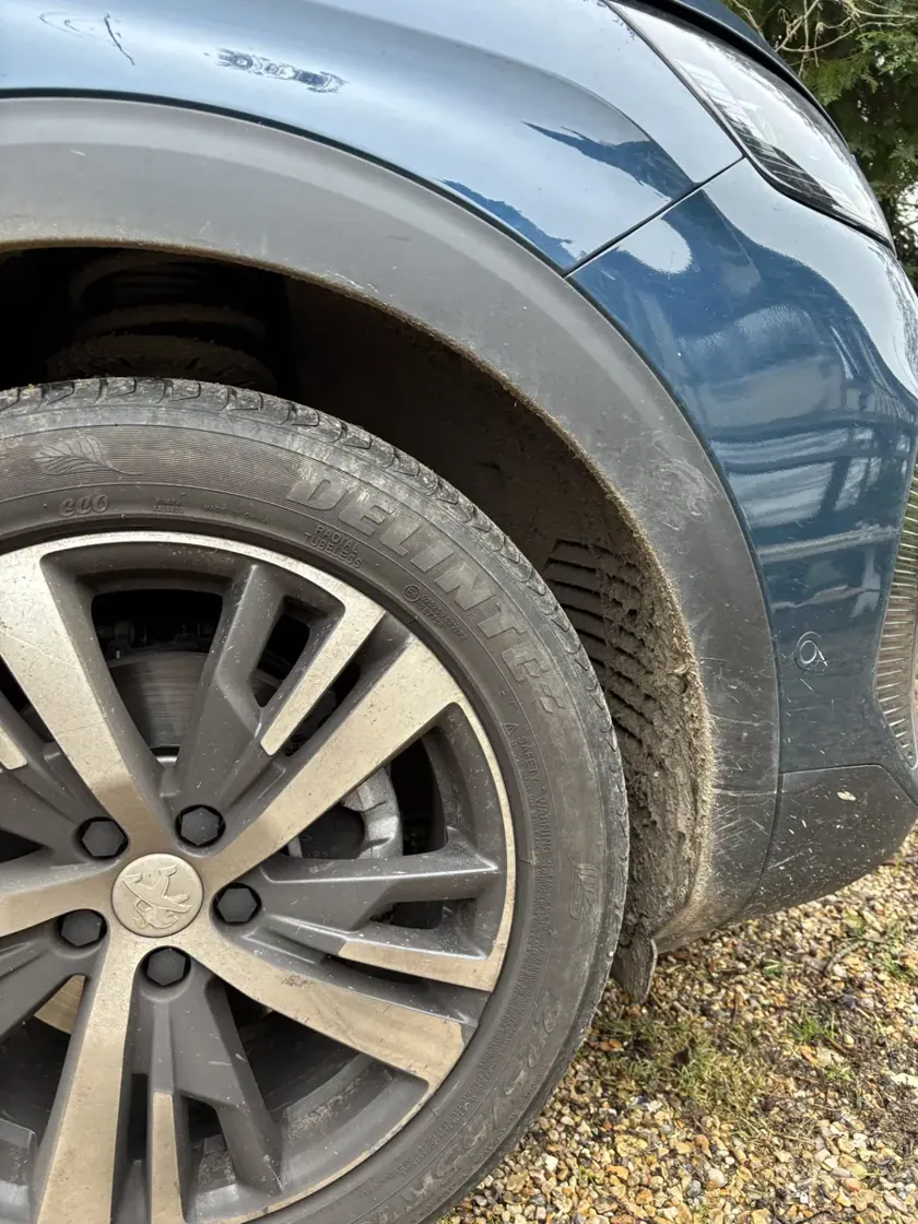 Jante et passage de roue du SUV — réalisation Carshine